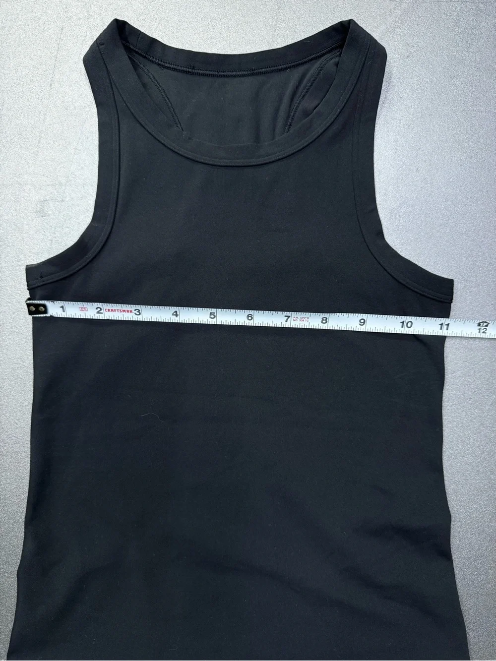 lululemon athletica Women’s Black Racerback Tank Top